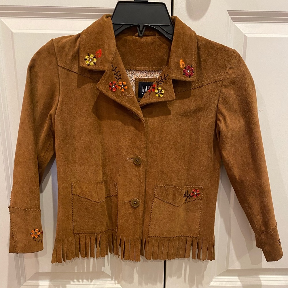 GAP KIDS SUEDE JACKET